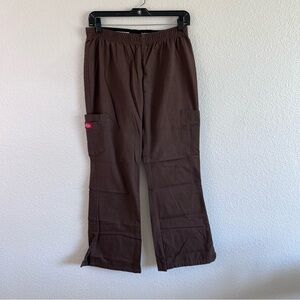 Dickies Women’s Pull On Brown Medical Scrub Pants